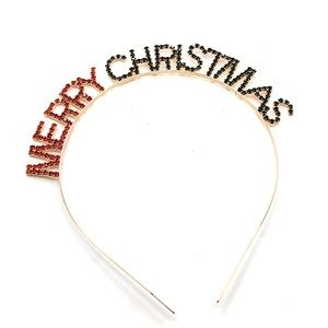 MERRY CHRISTMAS HOLIDAY HEADBAND TIARA